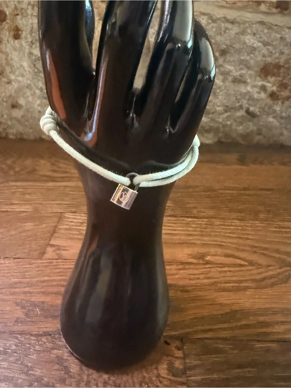 Louis Vuitton 925 Silver Lockit Bracelet with Coa
